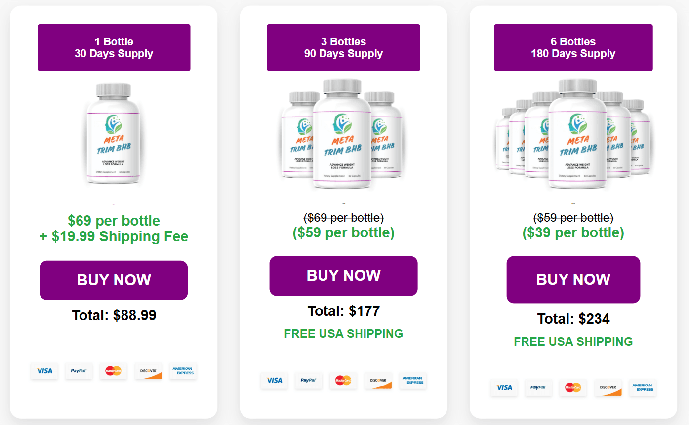 MetaTrim BHB sale